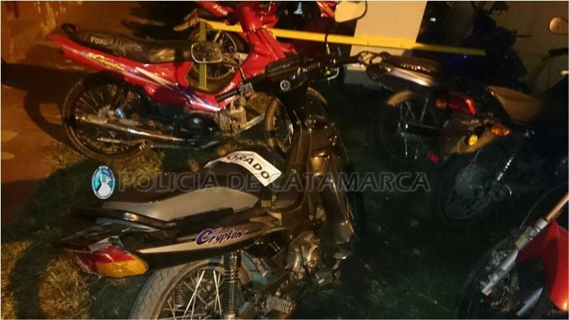 Motociclista quiso esquivar un control de tránsito y terminó preso