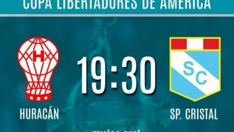 Huracán recibe a Sp. Cristal por la Copa Libertadores