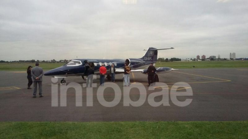 Detuvieron a Lázaro Báez en el aeropuerto de San Fernando