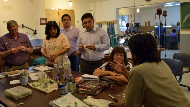Visita a la Escuela de Orfebrería