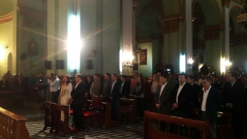 Homenaje de los intendentes a la Virgen del Valle