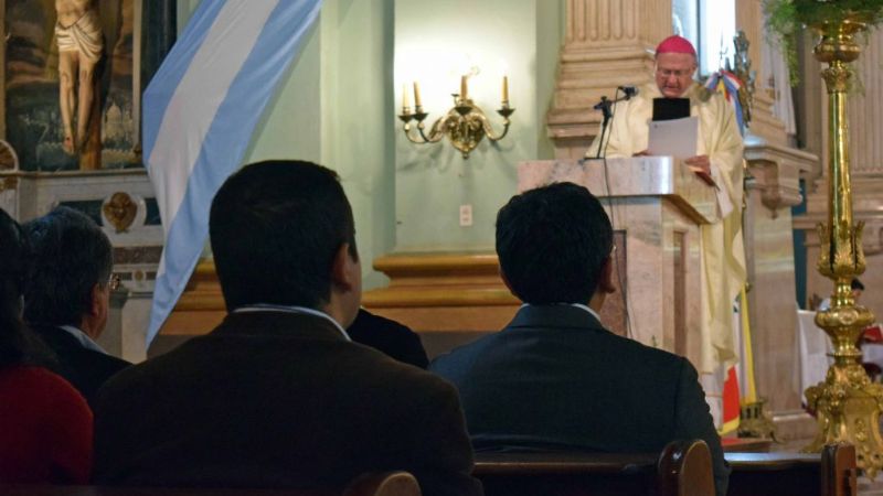 Ferreyra rindió honores a la Virgen del Valle