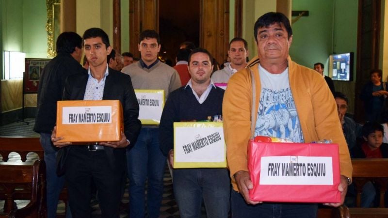 Ferreyra rindió honores a la Virgen del Valle