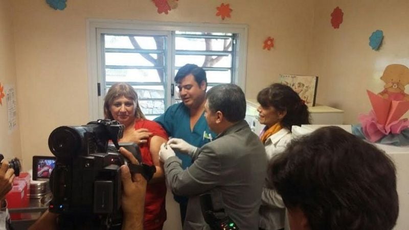 Lanzaron la campaña de vacunación Antigripal