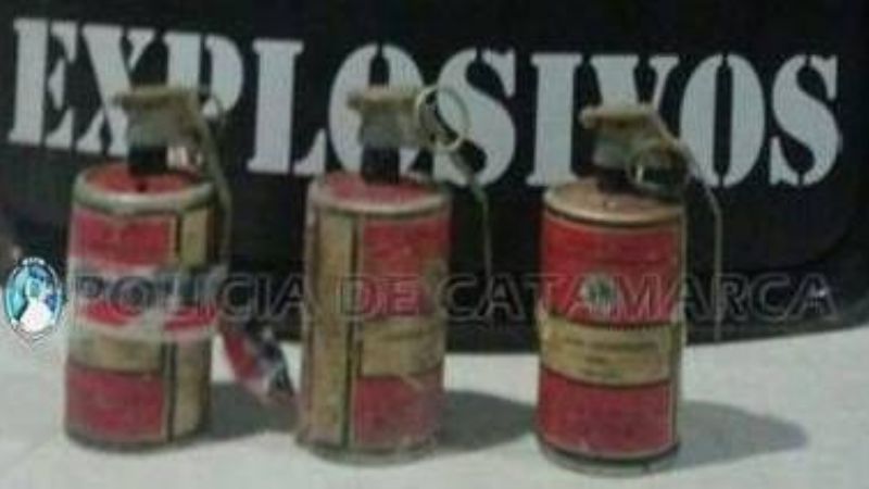 Encuentran elementos explosivos cerca del arroyo fariñango