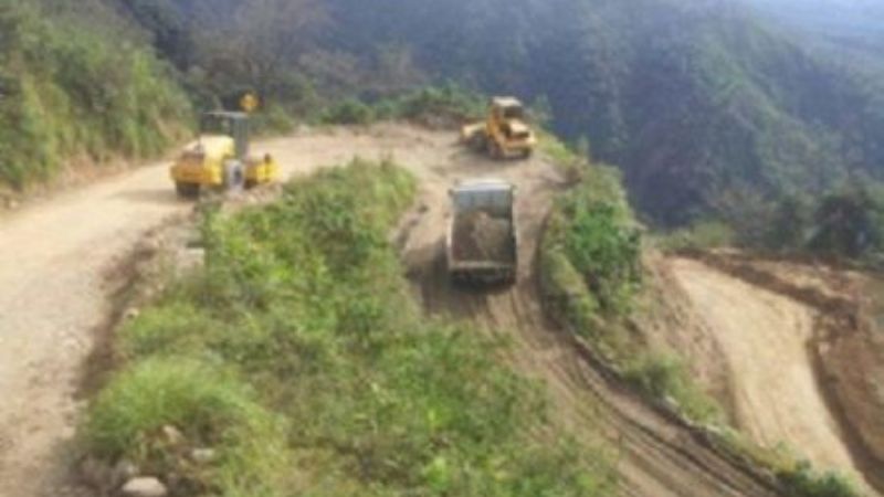 La ruta 65 que conecta Tucumán con Aconquija y Andalgalá, interrumpida