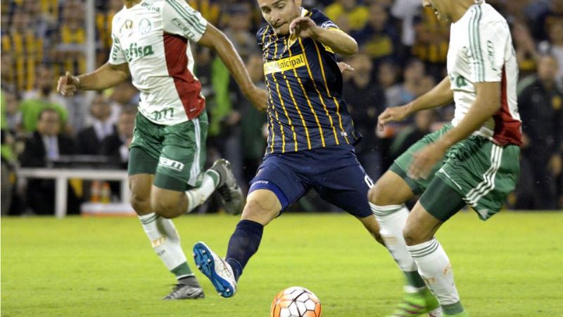 Central y Palmeiras repartieron puntos en un electrizante empate