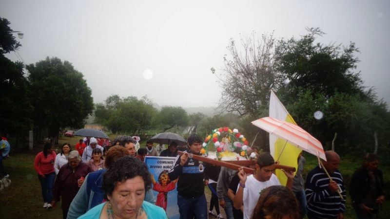 Culminaron las fiestas patronales de Jesús de la Divina Misericordia en Calera del Sauce