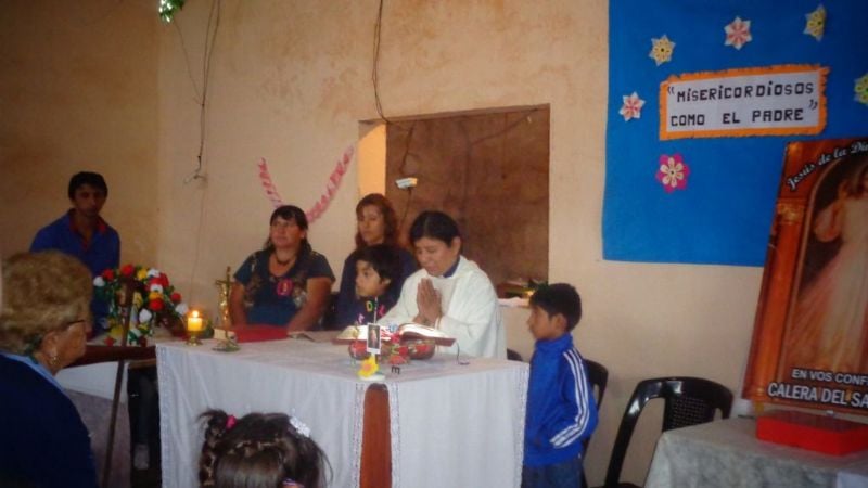 Culminaron las fiestas patronales de Jesús de la Divina Misericordia en Calera del Sauce