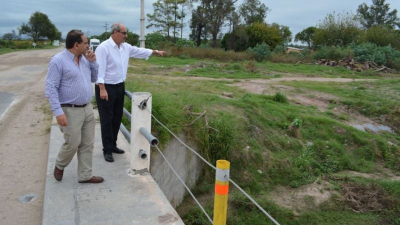 Avanzan en el nuevo puente sobre Bañado de Ovanta