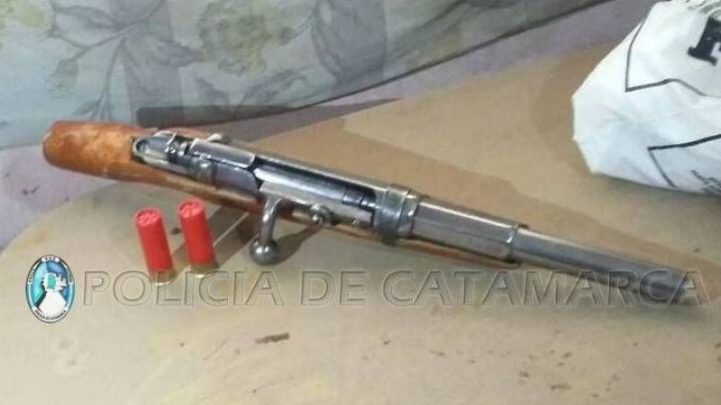 Secuestran un pistolón en Recreo