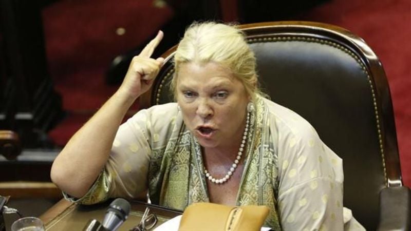 La renuncia del juez Norberto Oyarbide volvió a alterar a Carrió