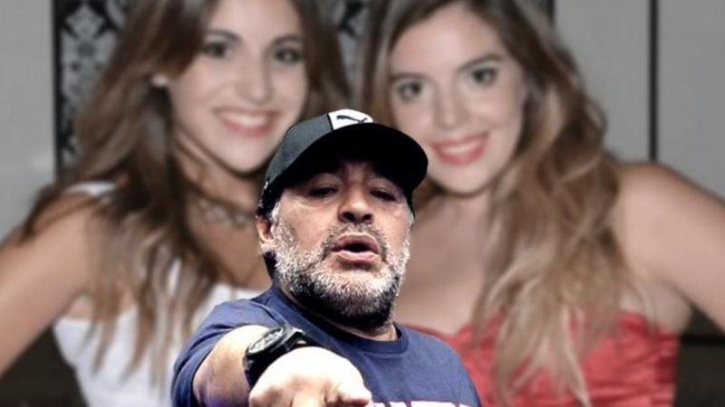 Maradona anuló testamento que beneficiaba a sus hijas Dalma y Gianinna