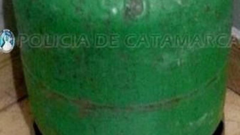 Detienen a ladrón de garrafa