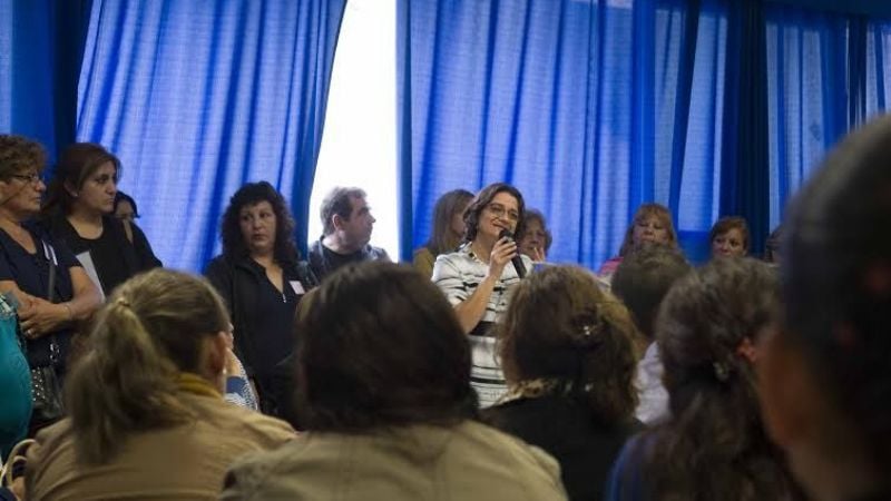 Mujeres Peronistas en apoyo a Lucía y con críticas al gobierno nacional