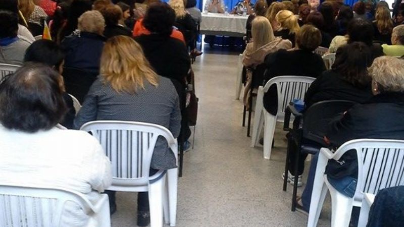 Mujeres Peronistas en apoyo a Lucía y con críticas al gobierno nacional