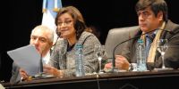 LUCÍA volvió a pedir que se trate la viabilidad de la reforma constitucional.