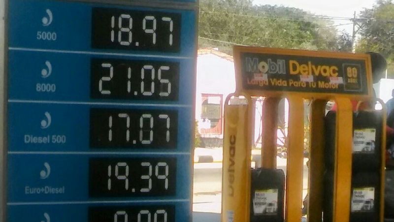 Ya rigen los nuevos precios de los combustibles