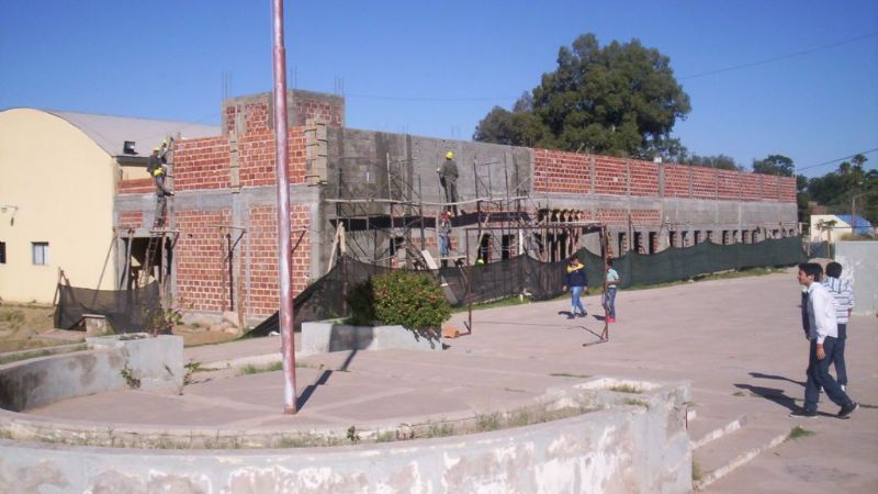 Avanzan las obras de ampliación y refacción de la EPET N° 4 de Andalgalá