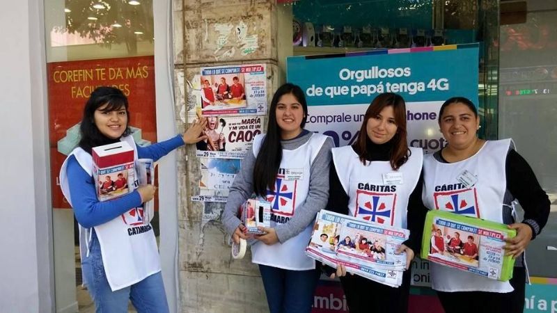 Lanzan la Colecta de Cáritas en Catamarca