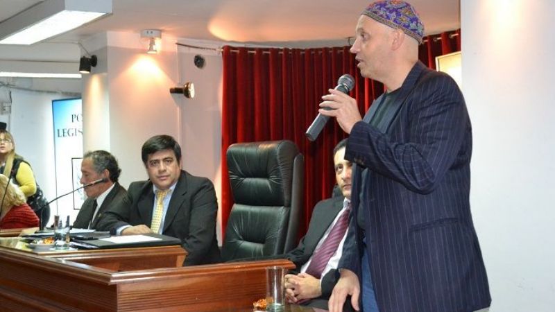 Bergman pasó por Diputados