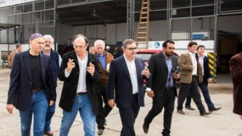 Bergman también se reunió con intendentes