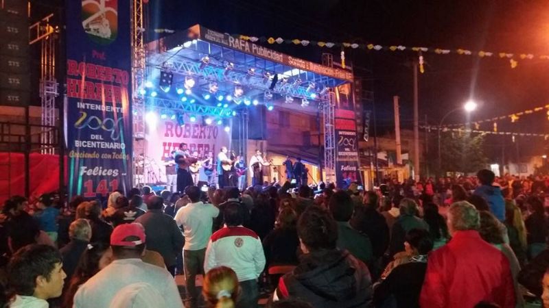 Recreo celebró sus 141 años de su fundación a toda fiesta