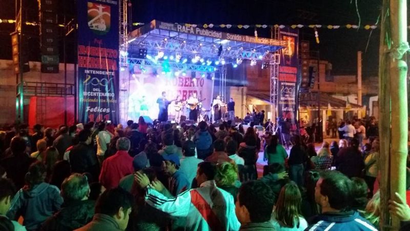 Recreo celebró sus 141 años de su fundación a toda fiesta