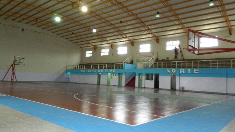 Refacciones y reacondicionamiento de Polideportivo Norte