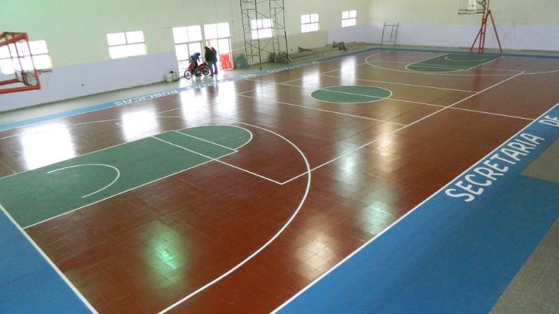Refacciones y reacondicionamiento de Polideportivo Norte