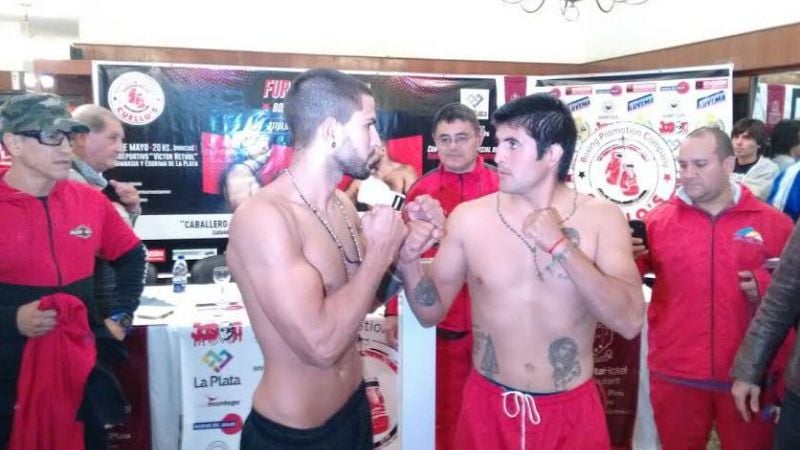 Chumbita pasó por la balanza