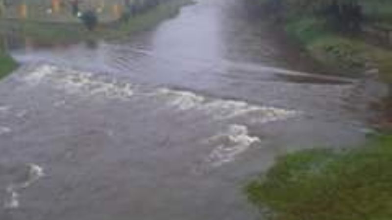 El Río Guayamba, también crecido