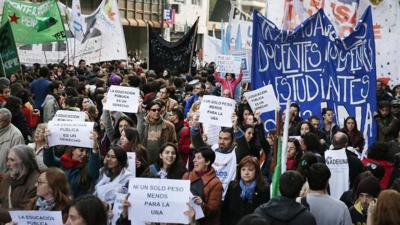 La protesta universitaria más grande de los últimos 15 años