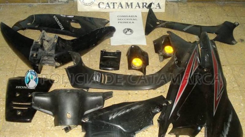 Secuestran motopartes en el centro