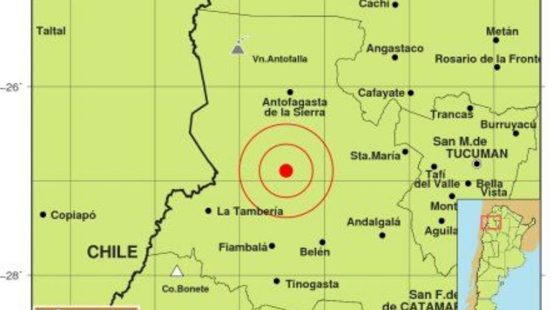 Leve temblor se registró este sábado