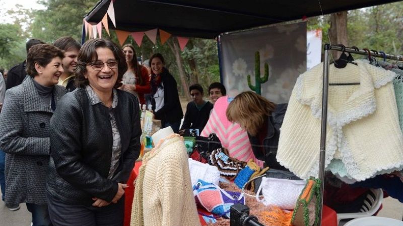 Corpacci visitó la segunda feria “El Portal del Emprendedor”