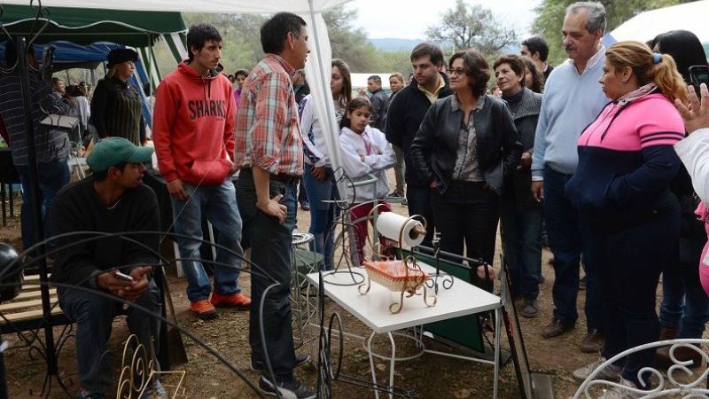 Corpacci visitó la segunda feria “El Portal del Emprendedor”