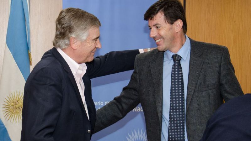 Aguad se comprometió a trabajar junto al Ministerio de Servicios Públicos