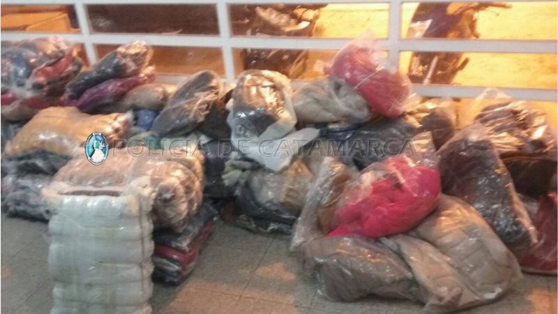 Secuestran mercadería por infracción de código aduanero