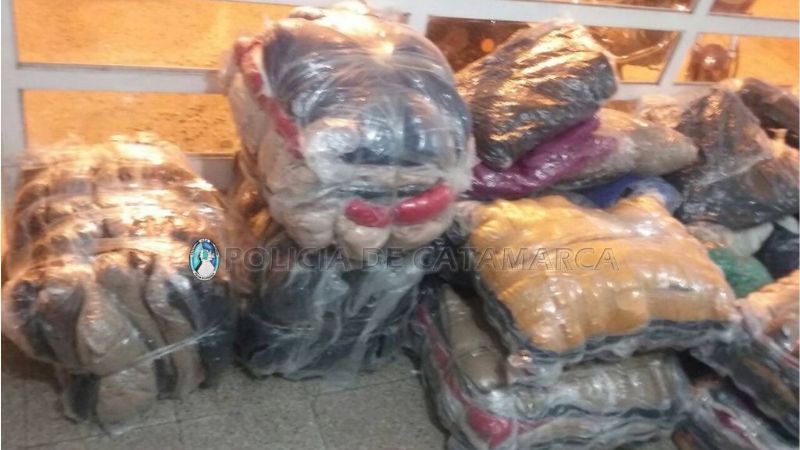 Secuestran mercadería por infracción de código aduanero