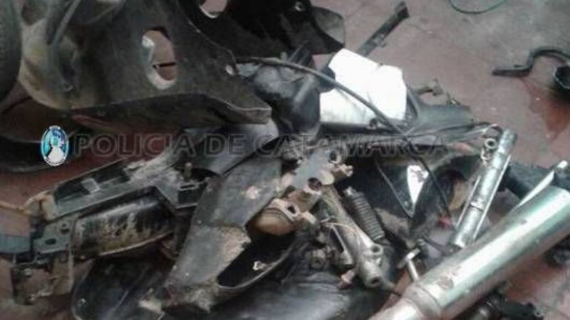 Detienen en Tinogasta a una banda que robaba motos