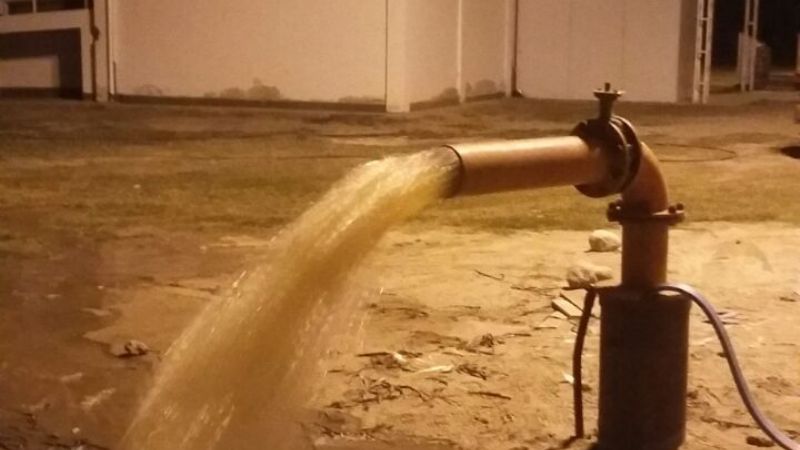 Ponen en funcionamiento la perforación del matadero de Saujil