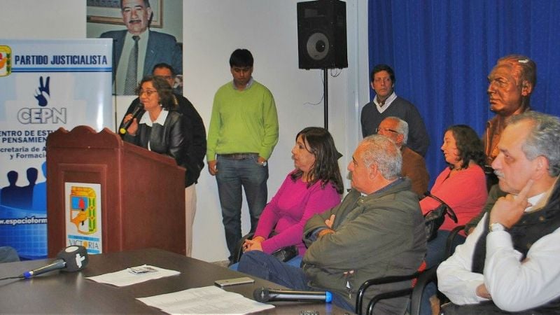 Lucía valoró “la actualización y profundización de la tarea militante”