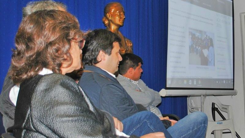 Lucía valoró “la actualización y profundización de la tarea militante”