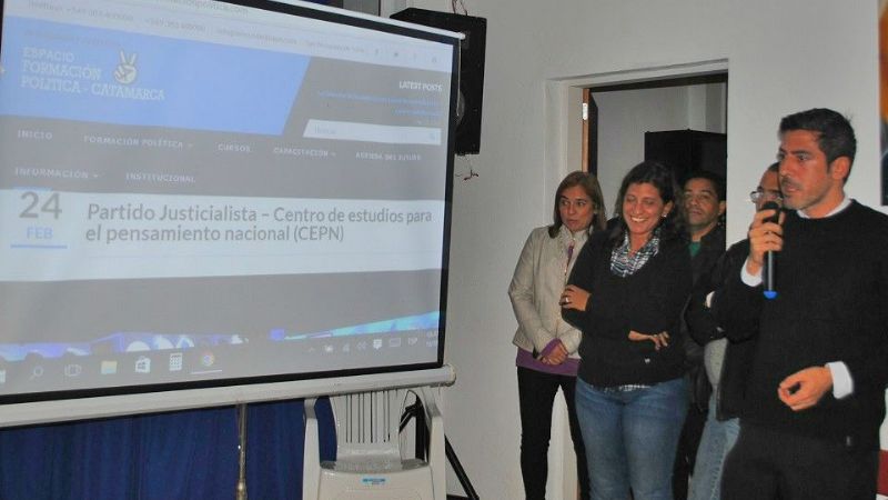 Lucía valoró “la actualización y profundización de la tarea militante”