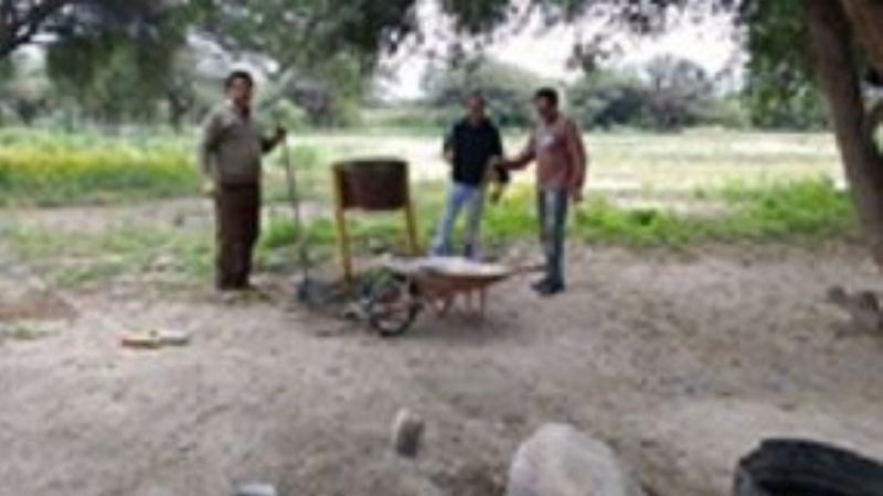 Reconstrucción de área natural protegida