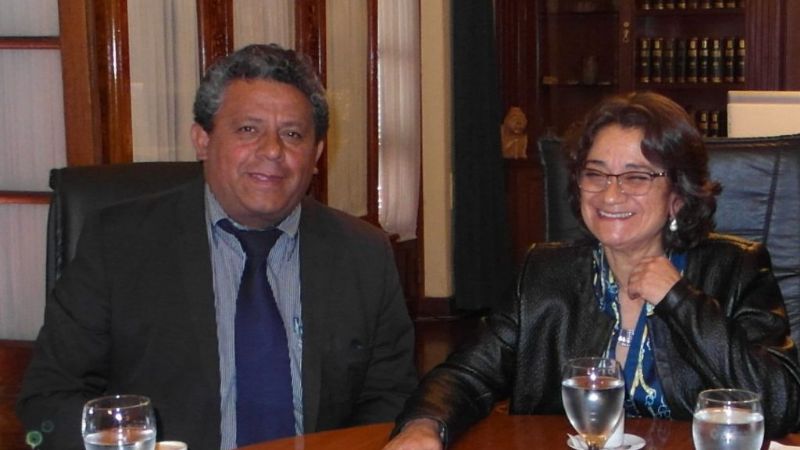 El intendente Gómez se reunió con la gobernadora