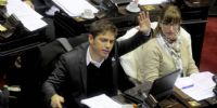 KICILLOF votó a favor de la iniciativa de su bloque el FPV/PJ.