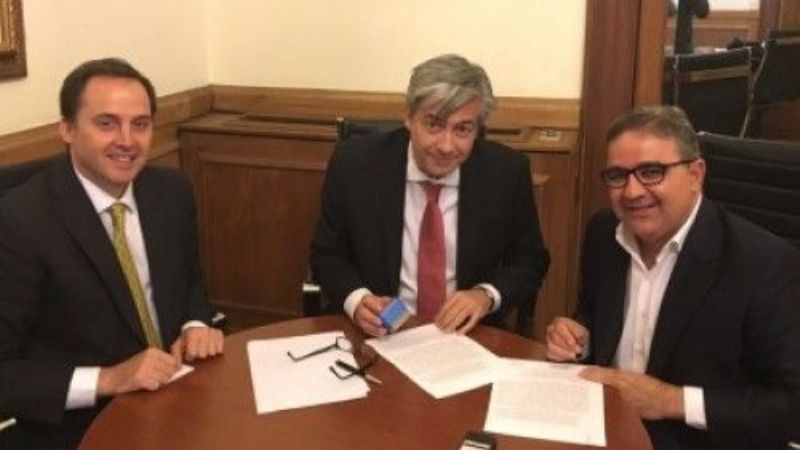 Jalil logró apoyo nacional para obras de agua y cloacas