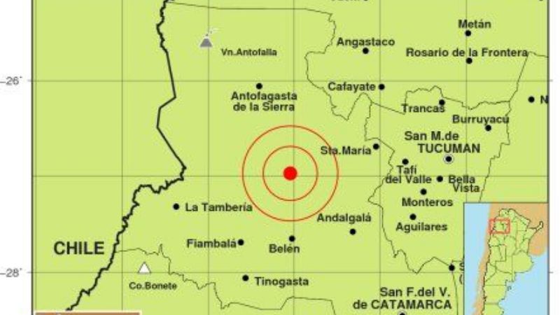 Este domingo, se registraron dos temblores